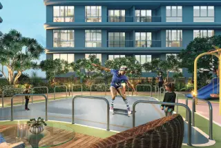 Aatman Ventures Palm Beach Seawoods Skating Plaza